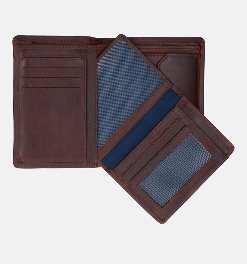 Maverick Portefeuille en Marron pour hommes (349892)