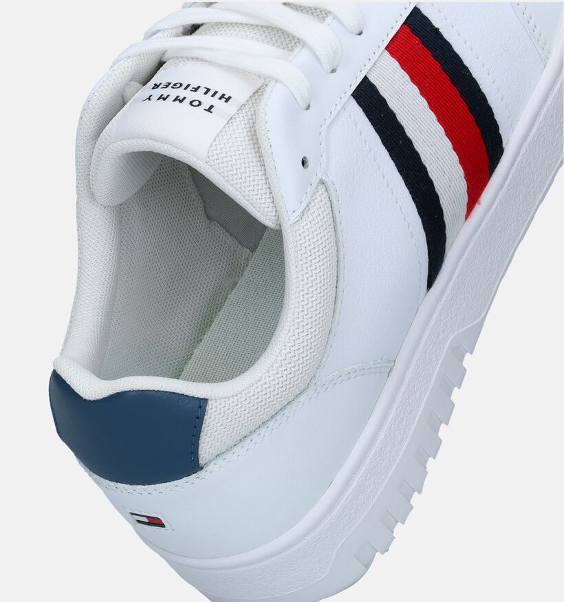 Tommy Hilfiger Basket Core Lite Witte Sneakers voor heren (342745) - geschikt voor steunzolen