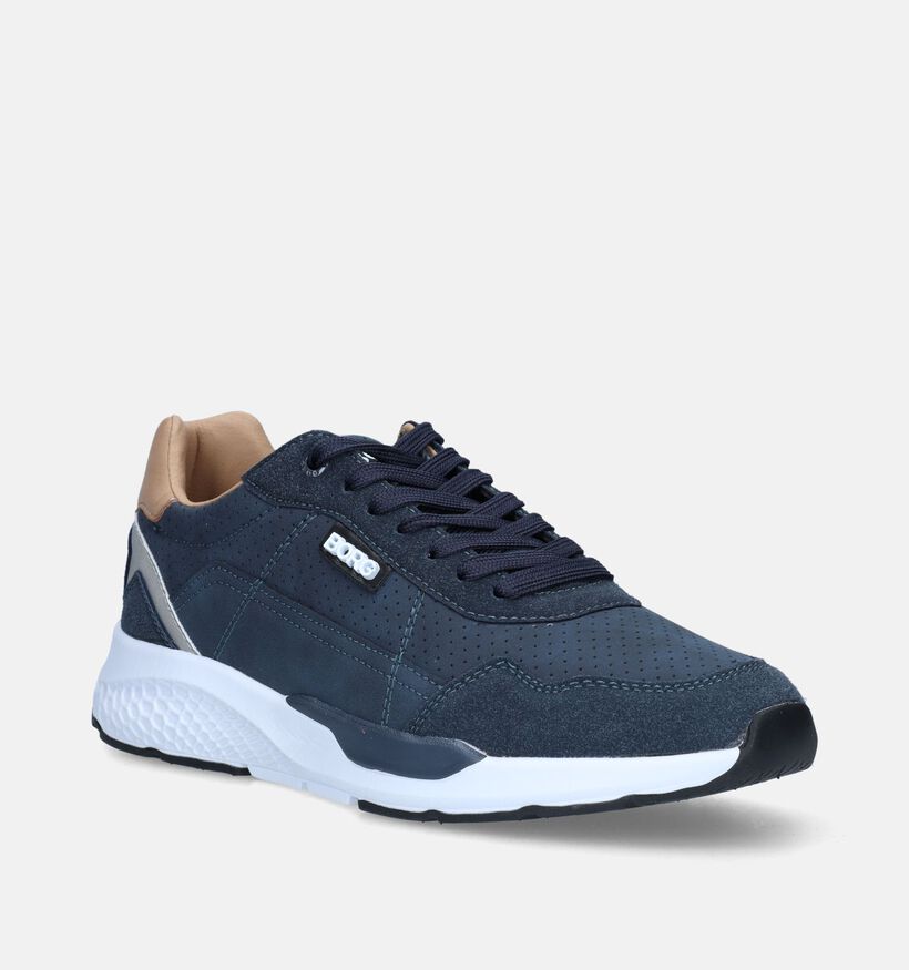 Björn Borg Chaussures à lacets en Bleu foncé pour hommes (349595) - pour semelles orthopédiques