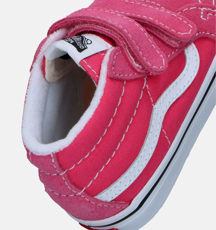 Vans SK8 Mid Reissue Baskets en Rose pour filles (343914)