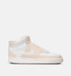 Nike Court Vision Mid Witte Sneakers voor dames (343725)