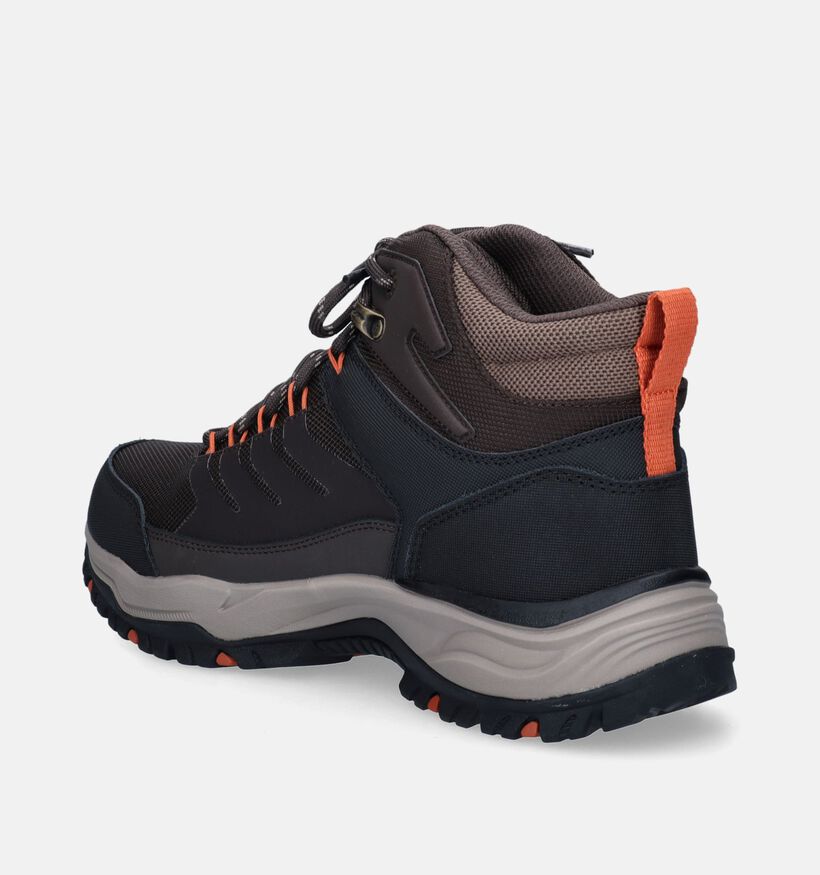 Skechers Arch Fit Dawson Raveno Bruine Wandelschoenen voor heren (346788) - geschikt voor steunzolen