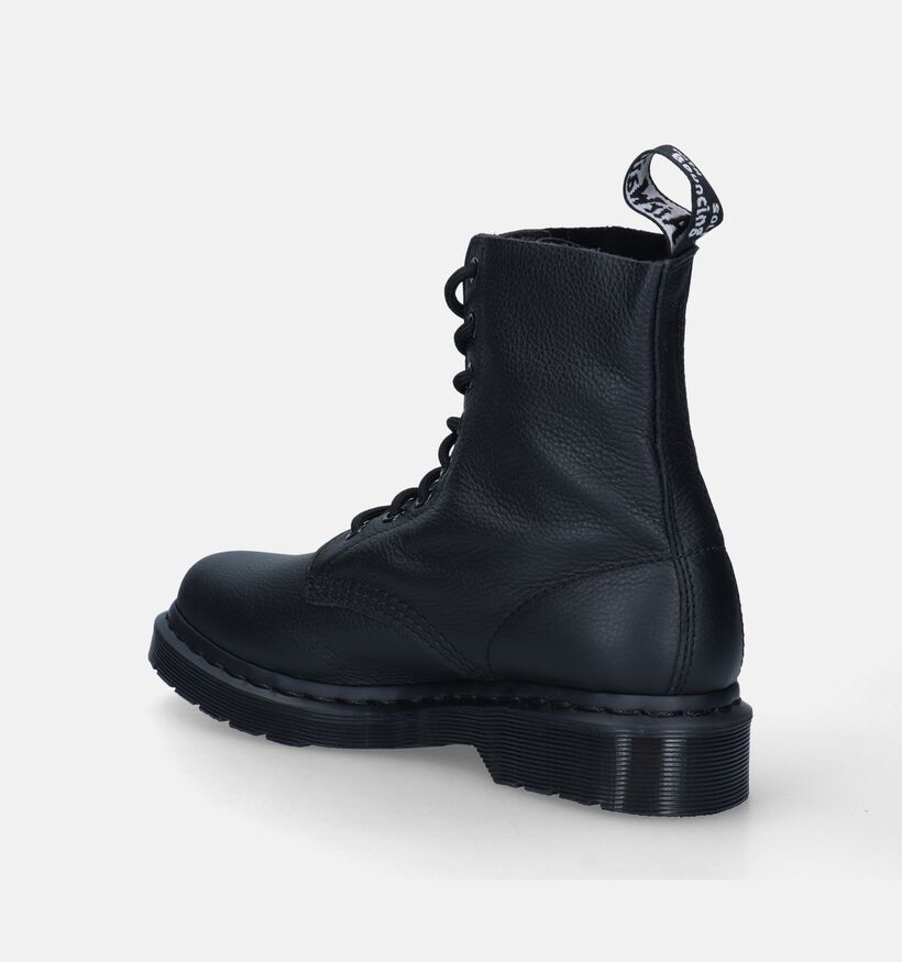 Dr. Martens 1460 Pascal Mono Zwarte Boots voor dames (343607) - geschikt voor steunzolen