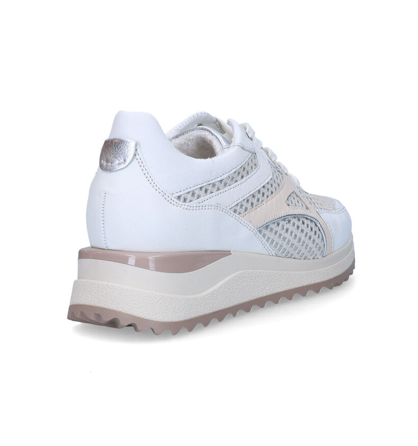 Gabor OptiFit Ecru Sneakers voor dames (319977) - geschikt voor steunzolen