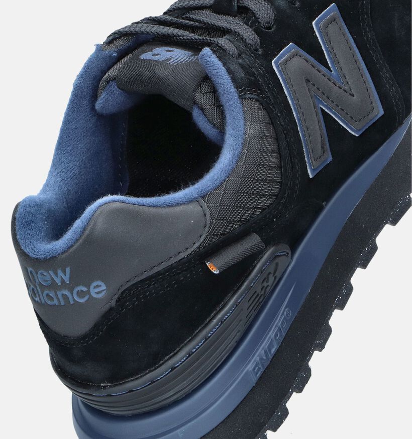 New Balance U 574 Zwarte Sneakers voor heren (343075) - geschikt voor steunzolen