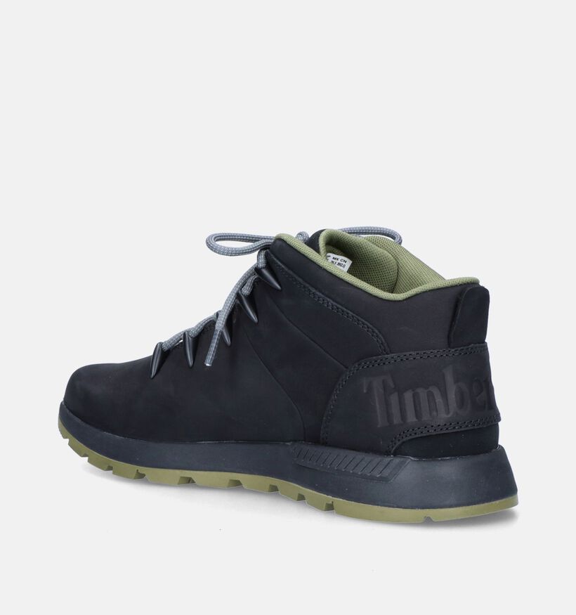 Timberland Sprint Trekker Mid Zwarte Bottines voor heren (344957) - geschikt voor steunzolen