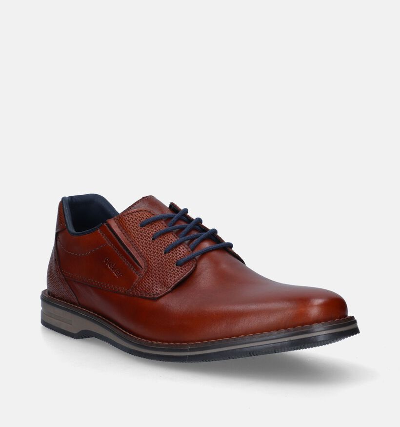 Rieker Chaussures classiques en Cognac pour hommes (344382)