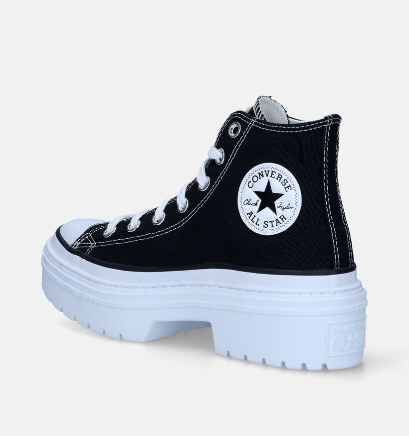 Converse CT All Star Lugged Heel Zwarte Sneakers voor dames (344015)