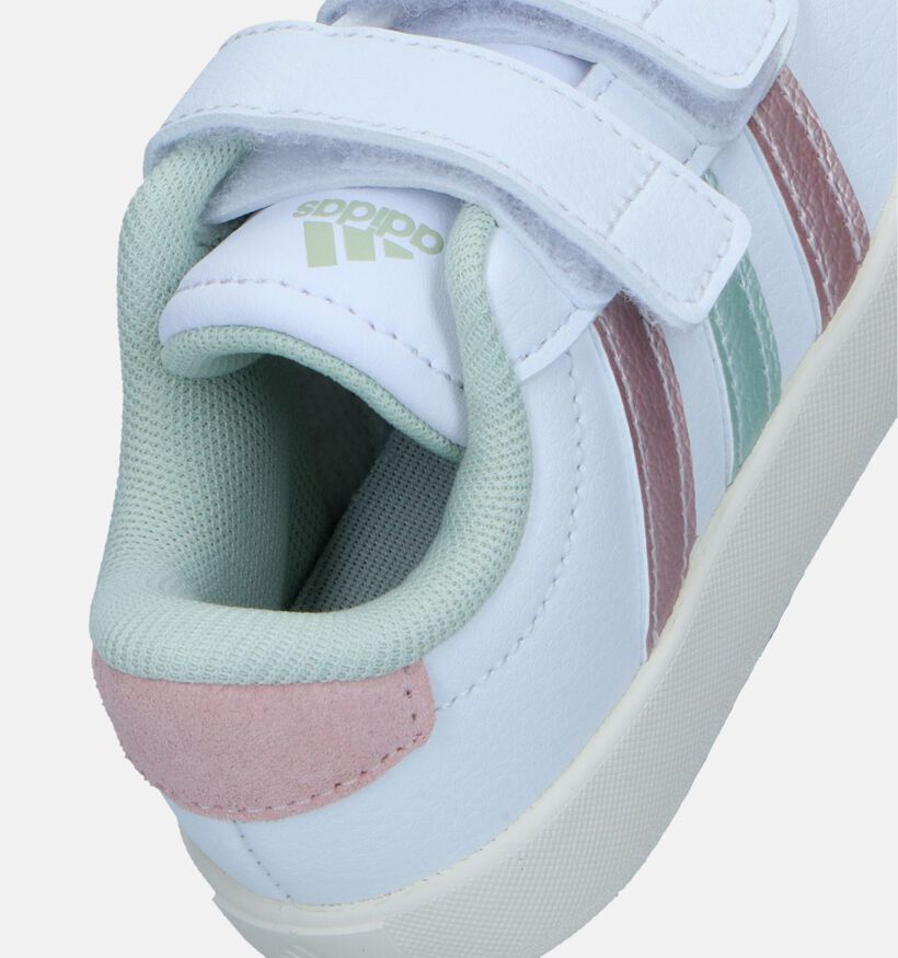 adidas VL Court 3.0 CF I Witte Sneakers voor meisjes (343266)