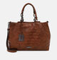 Suri Frey Hadley Cognac Shopper met rits voor dames (347938)