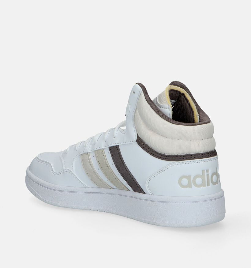 adidas Hoops 3.0 MID Baskets en Blanc pour hommes (343287)