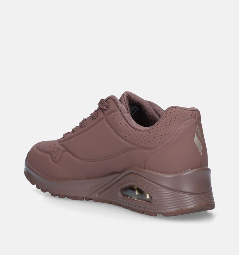 Skechers Uno Stand On Air Baskets en Marron pour femmes (345151)