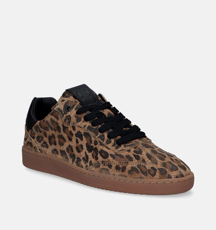 Laurent David Bruine Sneakers voor dames (349398) - geschikt voor steunzolen