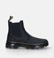 Dr. Martens Embury Leather Zwarte Chelsea boots voor dames (343609) - geschikt voor steunzolen