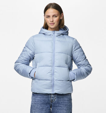 Manteau court bleu