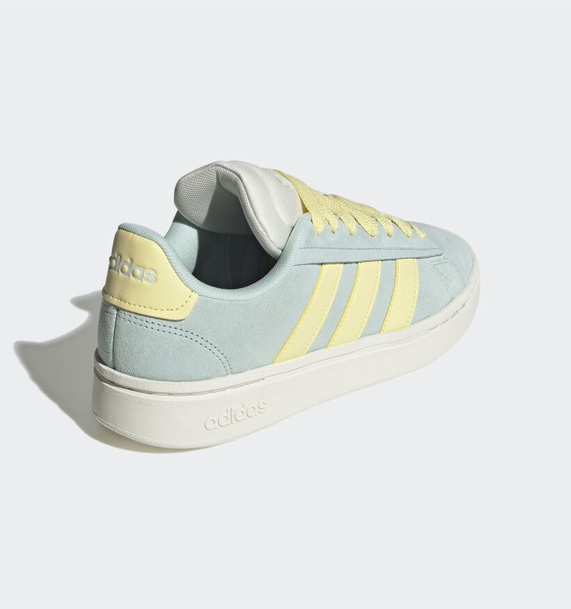 adidas Grand Court Alpha Baskets en Bleu pour femmes (343330)