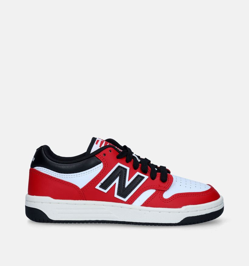 New Balance GSB480 Rode Sneakers voor meisjes, jongens (343104)