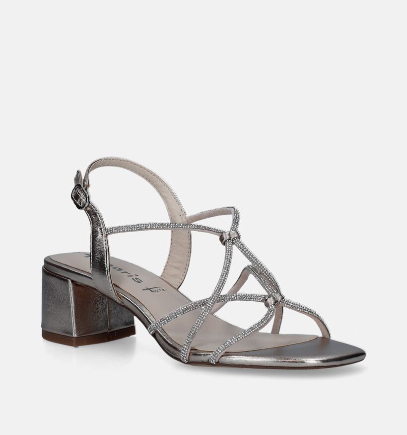 Tamaris Gouden Sandalen Met Blokhak voor dames (338293)