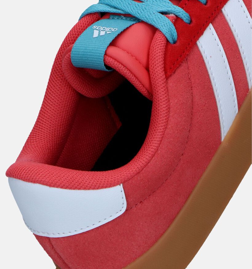 adidas VL Court 3.0 Rode Sneakers voor dames (343371)