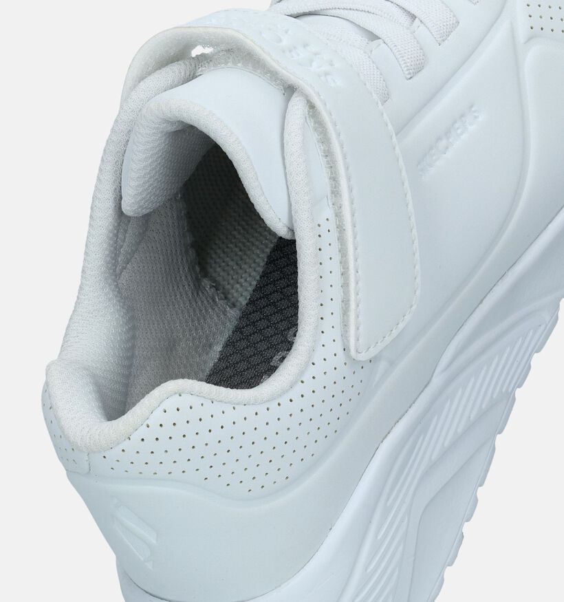 Skechers Uno Lite Vendox Witte Sneakers voor jongens, meisjes (345240)