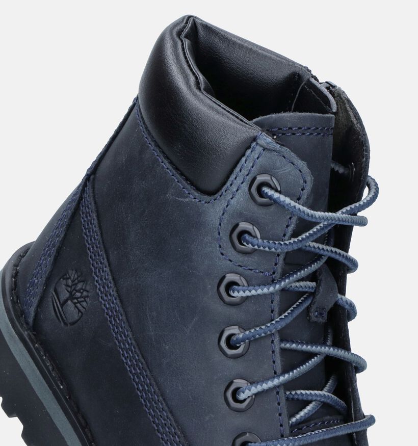 Timberland Courma Kid 6 Inch Blauwe Bottines voor jongens, meisjes (345265) - geschikt voor steunzolen