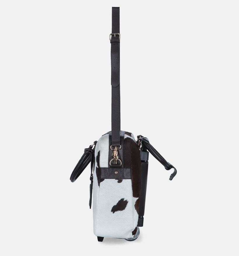 Olivia Lauren Cowhide Zwarte Trolley voor dames (349649)