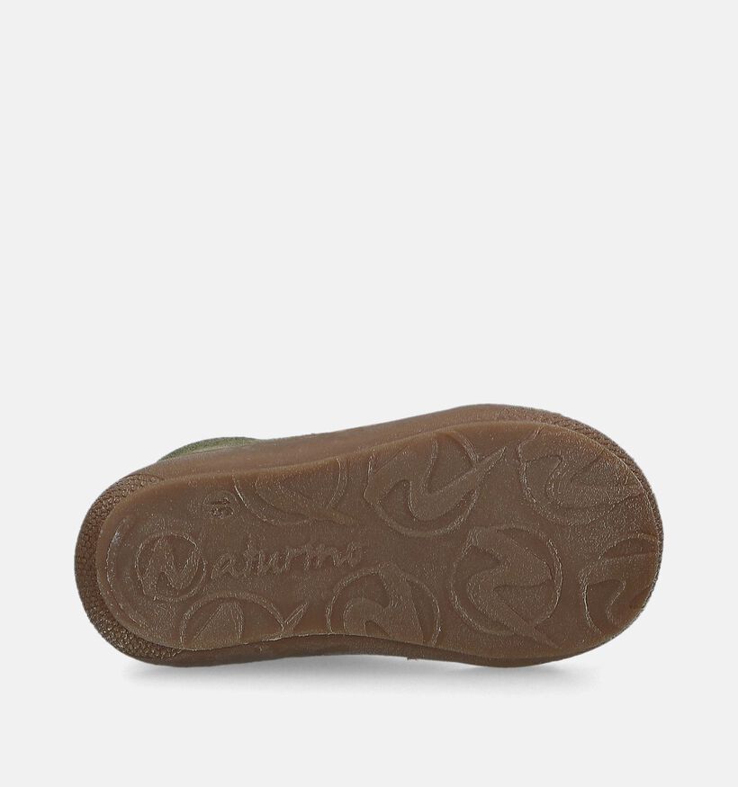 Naturino Cocoon Kaki Babyschoenen voor jongens, meisjes (347603) - geschikt voor steunzolen