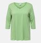 ONLY Carmakoma Bonnie Groene Longsleeve voor dames (344216)