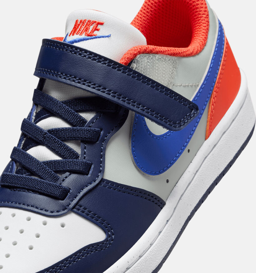 Nike Court Borough Baskets en Bleu pour filles, garçons (344713)