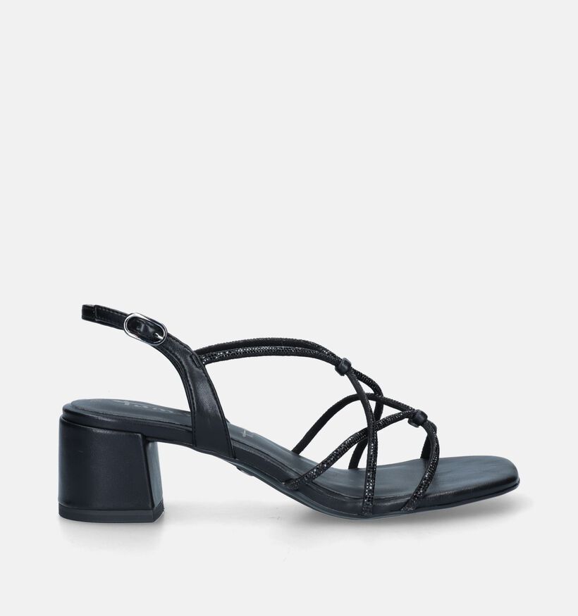 Tamaris Zwarte Sandalen Met Blokhak voor dames (338292)