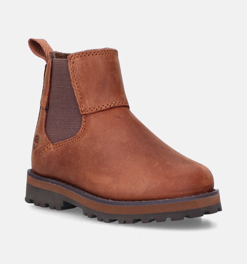 Timberland Courma Kid Chelsea Naturel Bottines voor meisjes, jongens (345251) - geschikt voor steunzolen