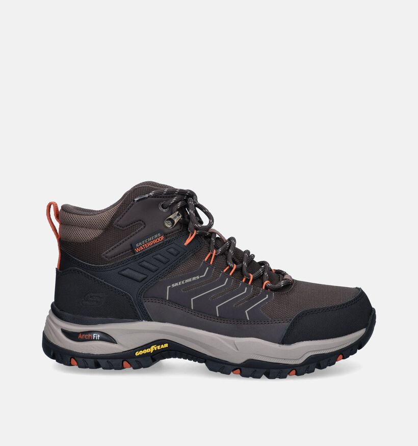 Skechers Arch Fit Dawson Raveno Bruine Wandelschoenen voor heren (346788) - geschikt voor steunzolen