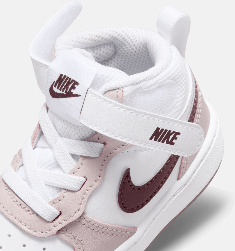 Nike Court Borough Mid 2 Witte Sneakers voor meisjes (344722)