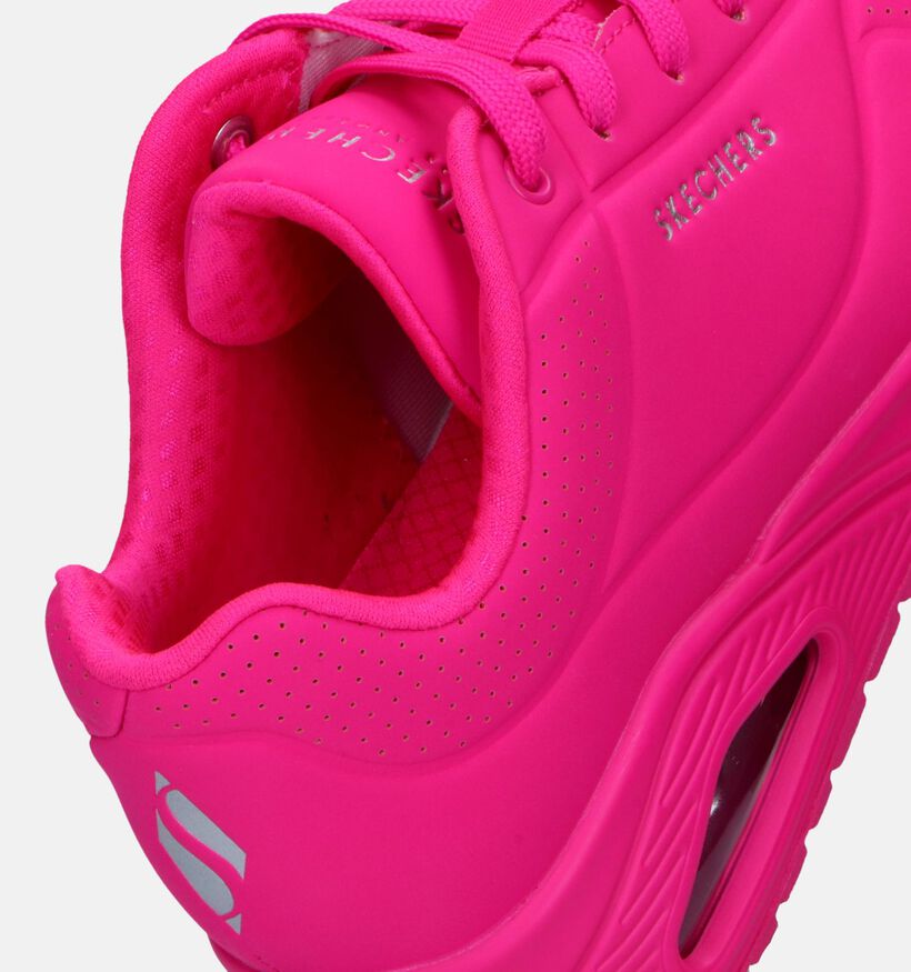 Skechers Uno Night Shades Roze Sneakers voor dames (343883)