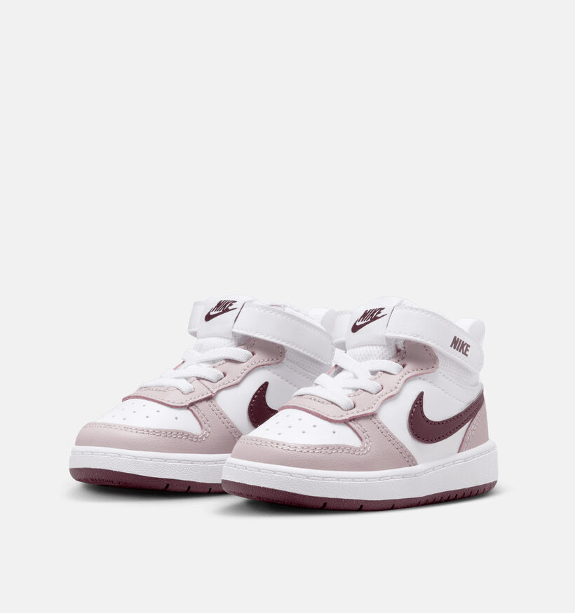 Nike Court Borough Mid 2 Witte Sneakers voor meisjes (344722)