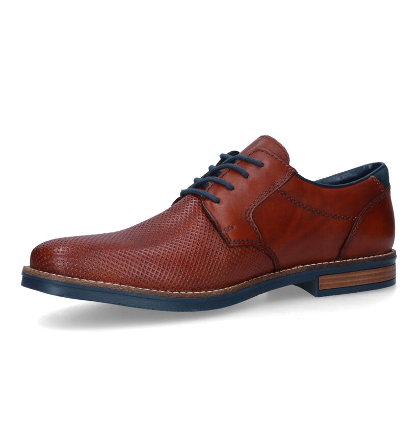 Rieker Cognac Veterschoenen voor heren (336250)