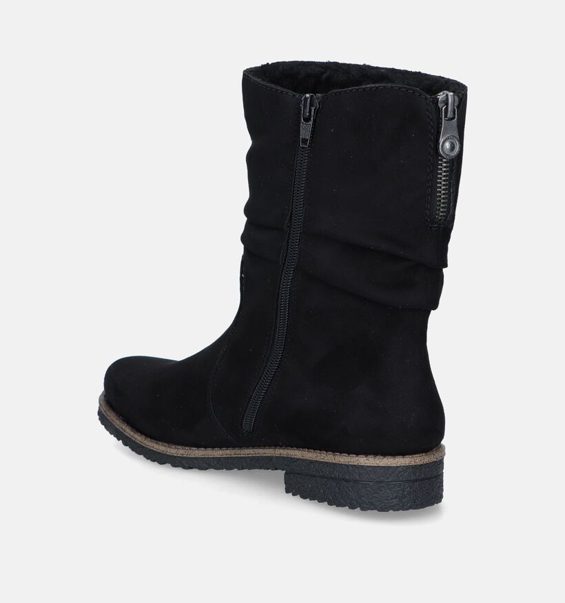 Rieker Bottes courtes en Noir pour femmes (347436)