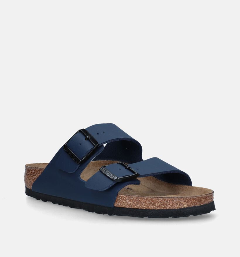 Birkenstock Arizona Blauwe Slippers voor dames (351861)