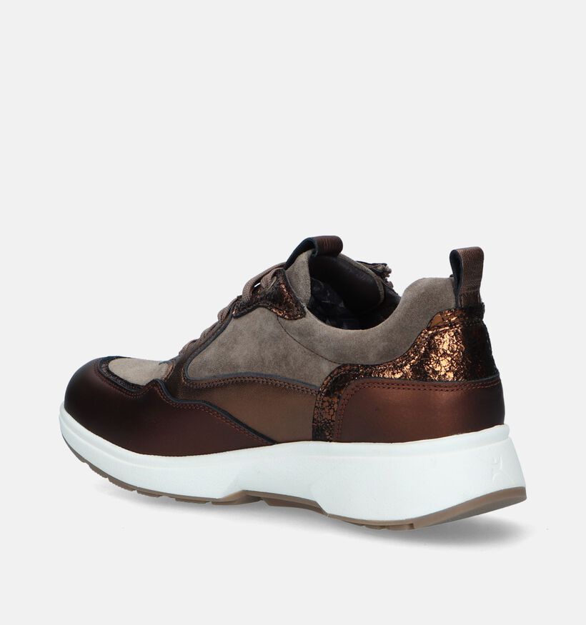 Xsensible Grenoble Bronzen Sneakers pour femmes (348457) - pour semelles orthopédiques