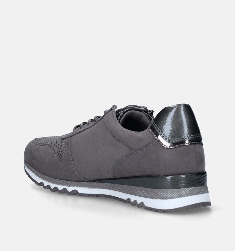 Marco Tozzi Baskets casual en Gris pour femmes (344570) - pour semelles orthopédiques