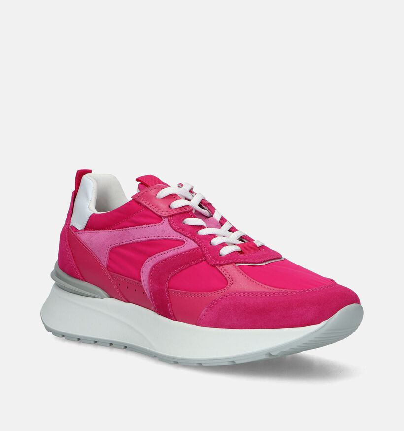 NeroGiardini Baskets casual en Rose fuchsia pour femmes (337165) - pour semelles orthopédiques