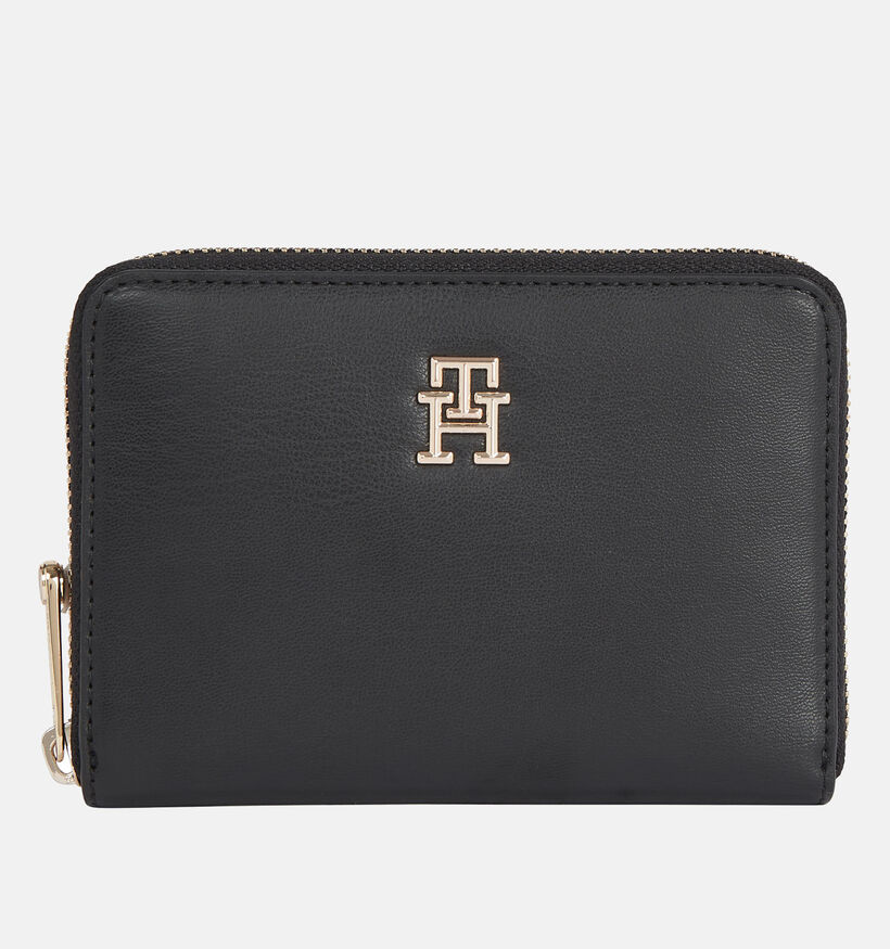 Tommy Hilfiger Chic Porte-monnaie zippé en Noir pour femmes (343044)