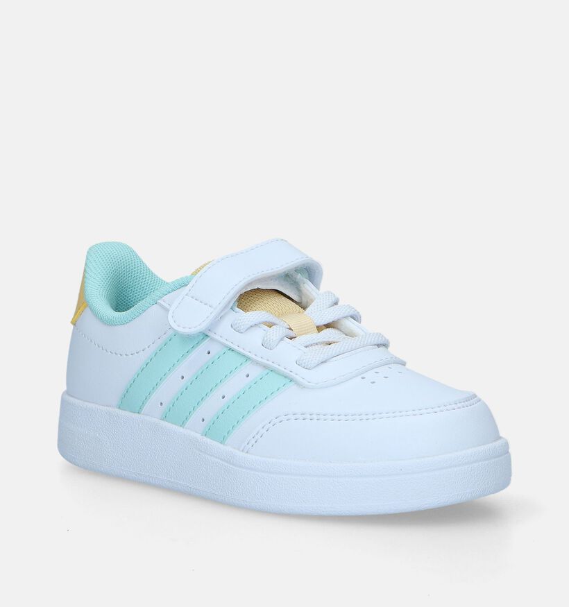 adidas Breaknet 2.0 EL C Witte Sneakers voor meisjes (343283)