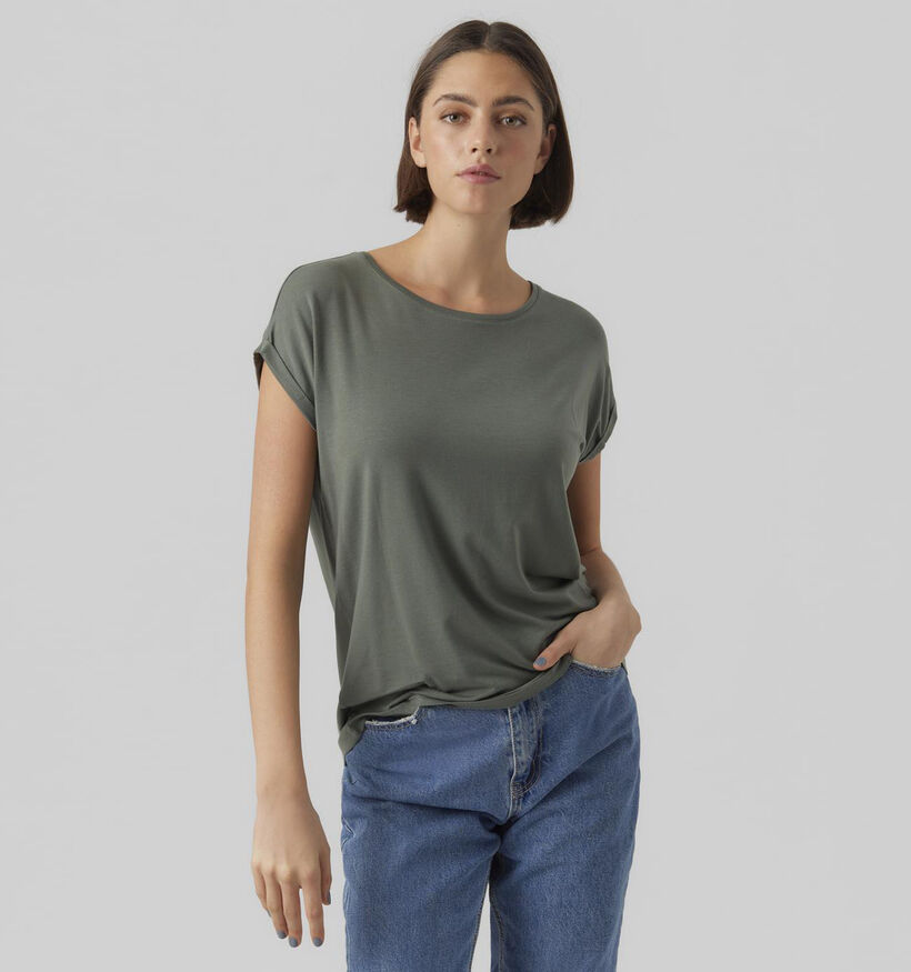 Vero Moda Ava Kaki T-shirt voor dames (346148)