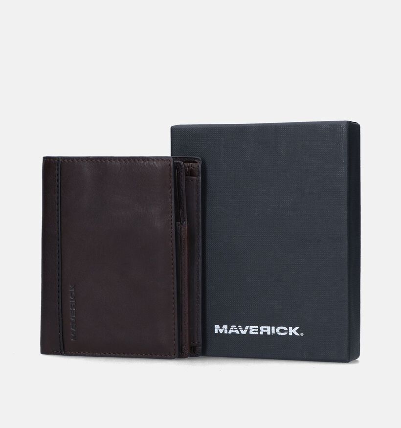 Maverick Portefeuille en Marron pour hommes (349919)