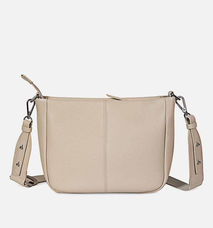 Crinkles Ecru Crossbody Tas voor dames (342334)