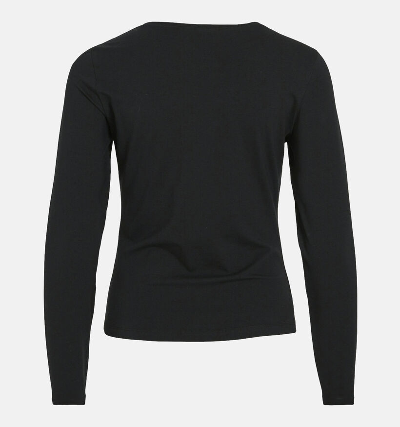 Vila Nora Zwarte Basic T-shirt voor dames (350997)