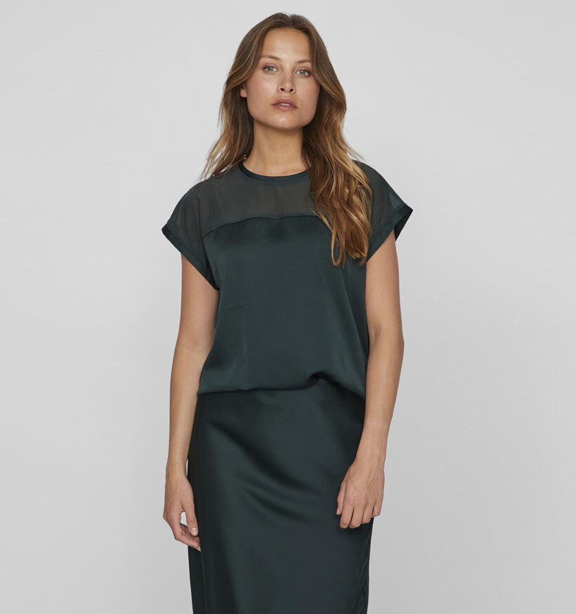 Vila Ellette Groene T-shirt voor dames (344282)