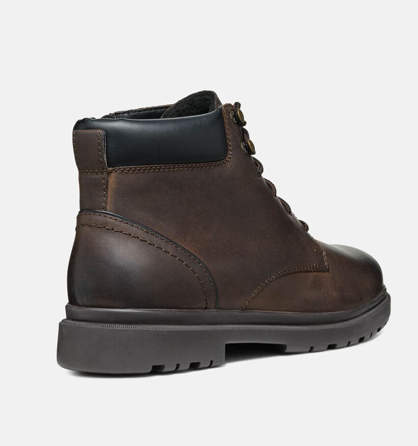 Geox Andalo Bottines en Marron pour hommes (344331) - pour semelles orthopédiques