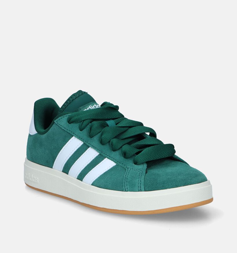 adidas Grand Court Base 00s Baskets en Vert pour femmes (343344)